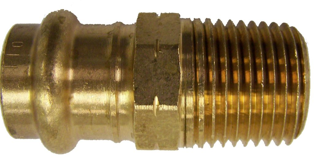 Press MIP adapter, p x mip, 1/2