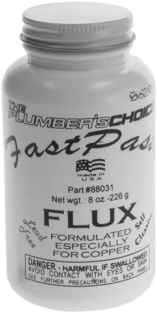 Flux solder paste, 8oz, FastFlux, odorless, non-evaporating and non-acid
