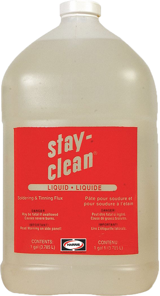Flux brazing 1 gallon bottle, Stay-Clean