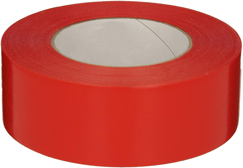 Tape masking, 2 x 60 yards, Red, general purpose