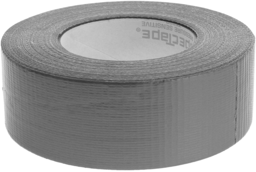 Tape, duct, economy, 2 x 60 yards, utility grade cloth, general use, GRAY
