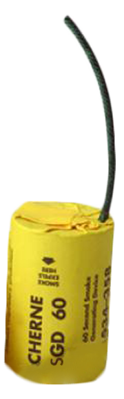 Smoke generator for testing pipes (10 in pack - one min bombs) (sold per pack)