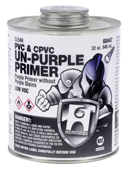 Primer un-purple 16oz (1pt) (appears clear but shows purple under UV light)