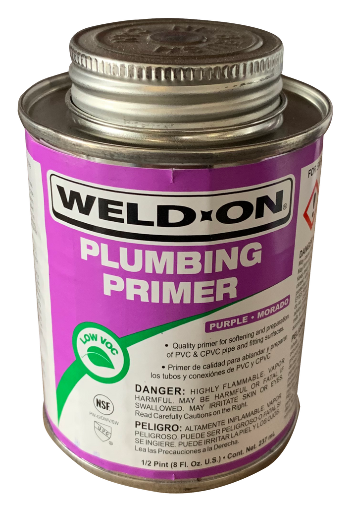 Primer plastic pipe purple 32oz (1qt)
