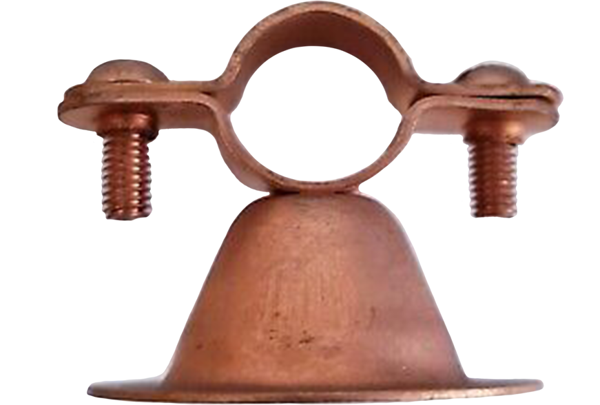 Copper bell pipe hanger, 1/2