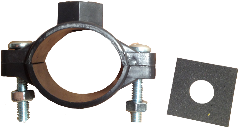 Drain saddle, 3/8fip
