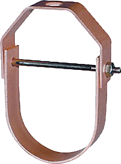 Clevis hanger for 3/8 threaded rod, galv, 6