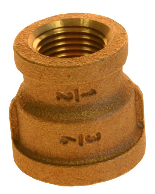 Brass reducer 1 x 3/4