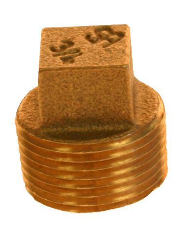 Brass plug 1/4