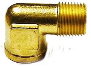 Brass forged 90 street elbow 1/2
