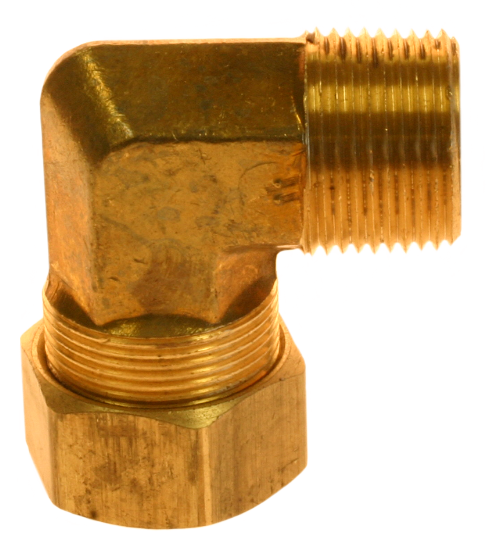 Compression x mip 90 elbow 3/8 x 1/8