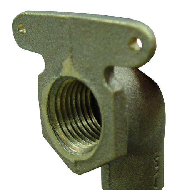 Cast brass sweat 90 ell HI-Ear, c x fip, 1/2
