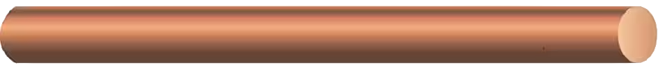 Solid grounding copper wire 8ga