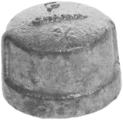 Galv cap 3/4