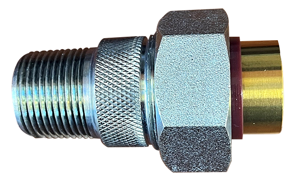 Dielectric union 3/4 mip x c