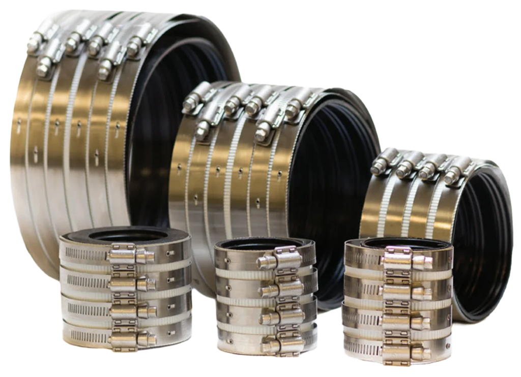 Heavy duty no hub 'Husky' coupling 1 1/2