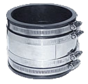 Shielded coupling clay x plastic 4. Adds extra strength to coupling. Designed for resistance to heavy earth loads and shear forces