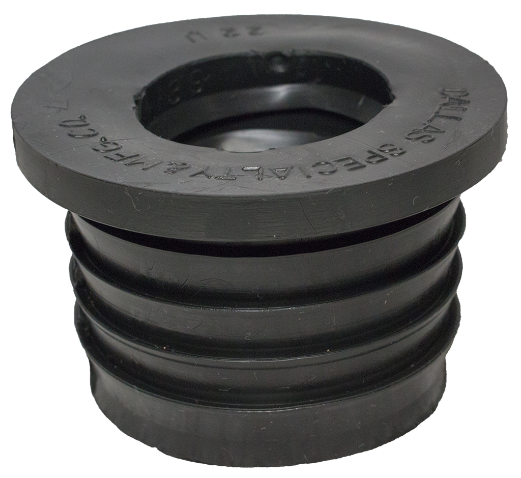 Hub gasket for service weight cast iron to PVC/ABS, 3