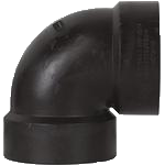 ABS vent 90, hub x hub, 2
