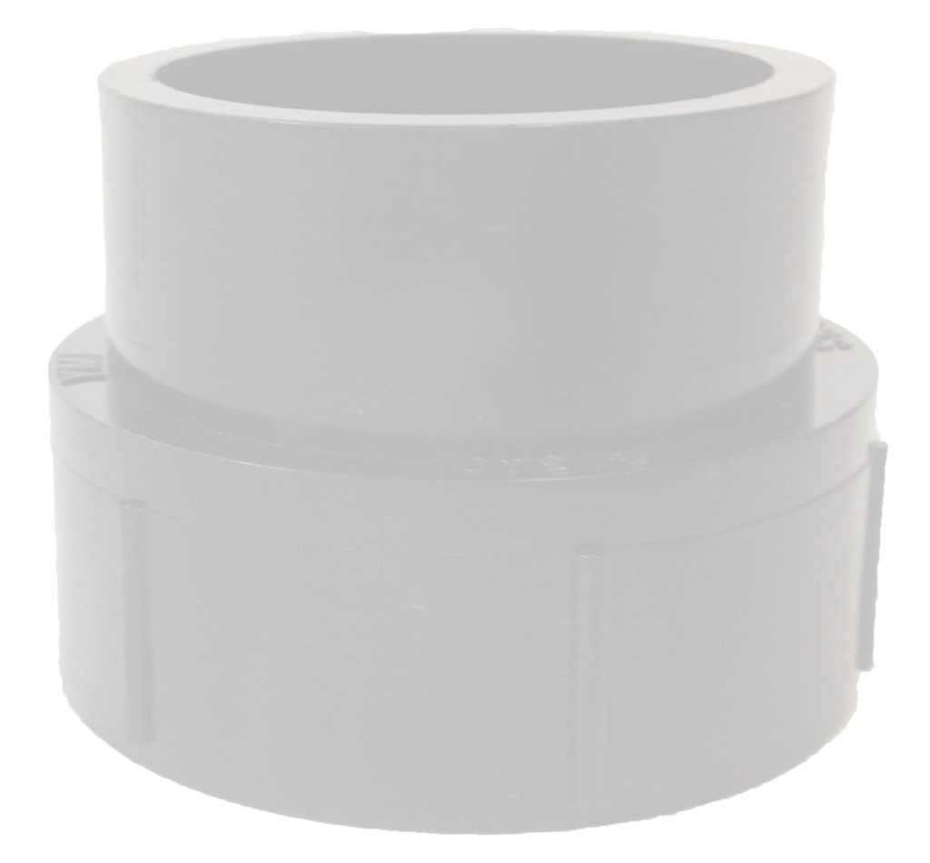 PVCDWV FIP fitting adapter, ftg x fip, 2