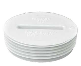 PVCDWV cleanout plug RECESSED, 2 1/2