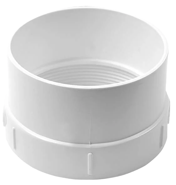 PVCDWV sewer adapter, 4