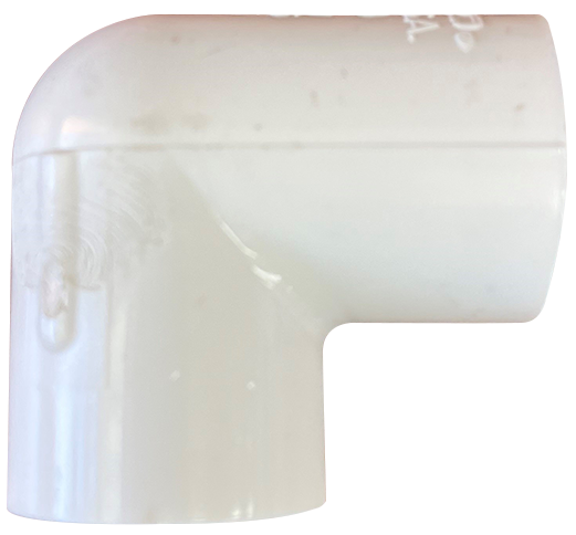 PVC sch 40 90 ell, s x fip, 1/2
