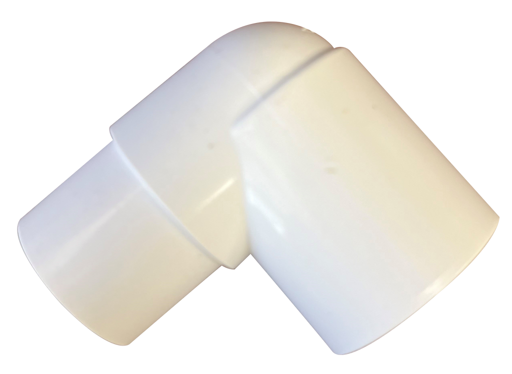 PVC sch 40  90 street ell, s x spigot, 1