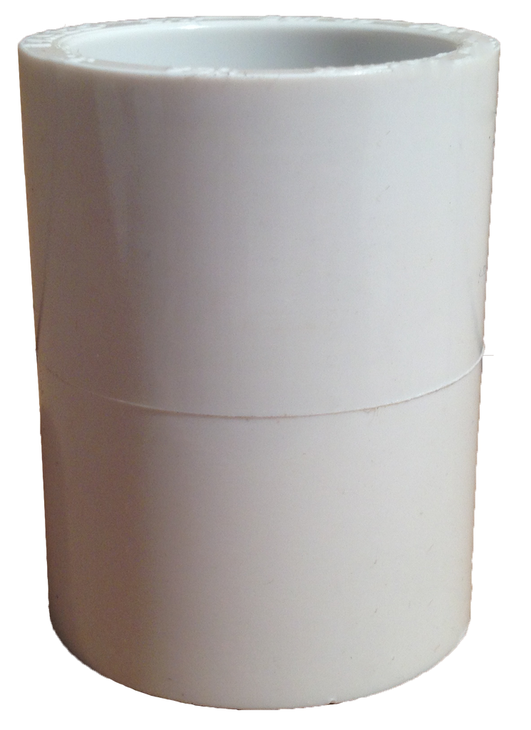 PVC sch 40 coupling, s x s, 3/4