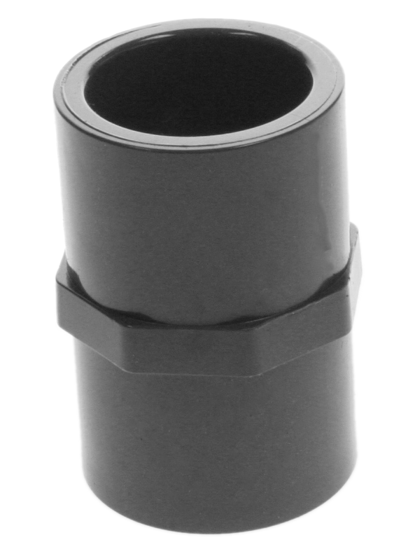 PVC sch 80 coupling, s x s 1/2