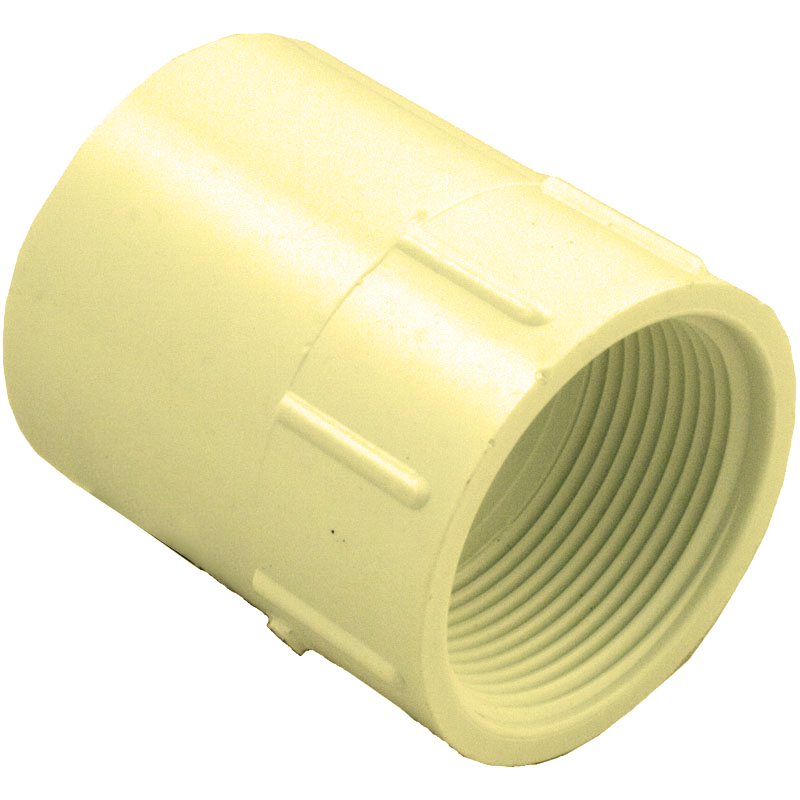 CPVC sch 40, FIP adapter s x fip, 1/2