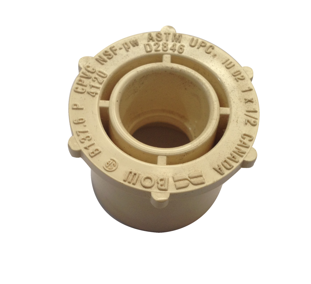 CPVC sch 40, bushing s x s, 1 x 3/4