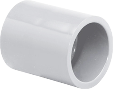 CPVC sch 80, coupling s x s, 2 1/2