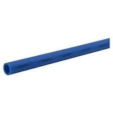 Expansion pex, stick pipe clear/white w/blue stripe, 1/2, (pr/ft) (LOCAL DELIVERY ONLY)