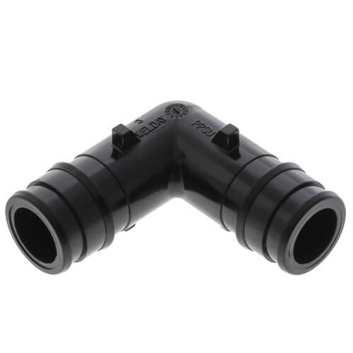 Expansion pex, poly-alloy 90 elbow, 1/2