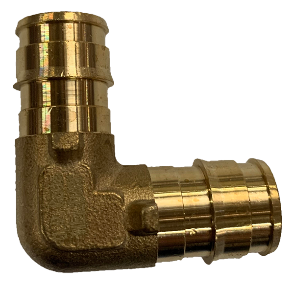Expansion pex, brass 90 elbow, 1/2