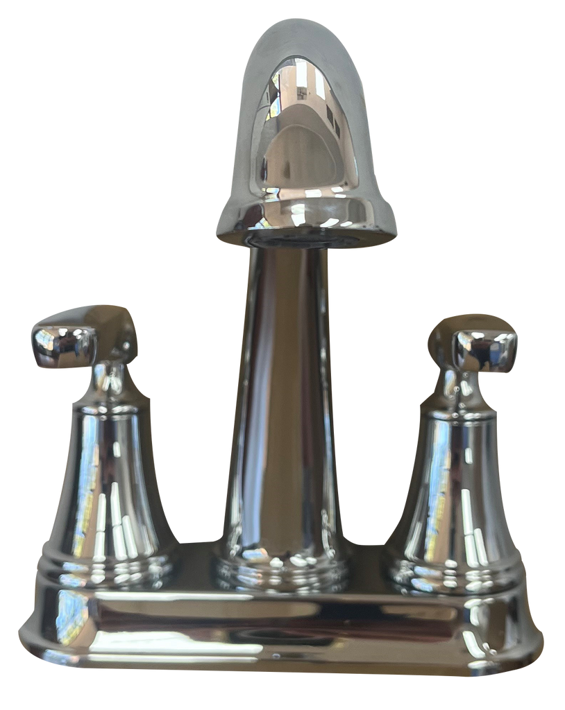 Lavatory faucet two lever handles w/popup chrome Delta