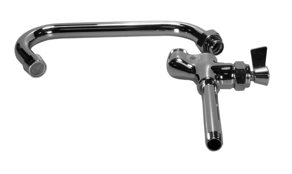 Fisher add-on faucet, less spout, 4 riser