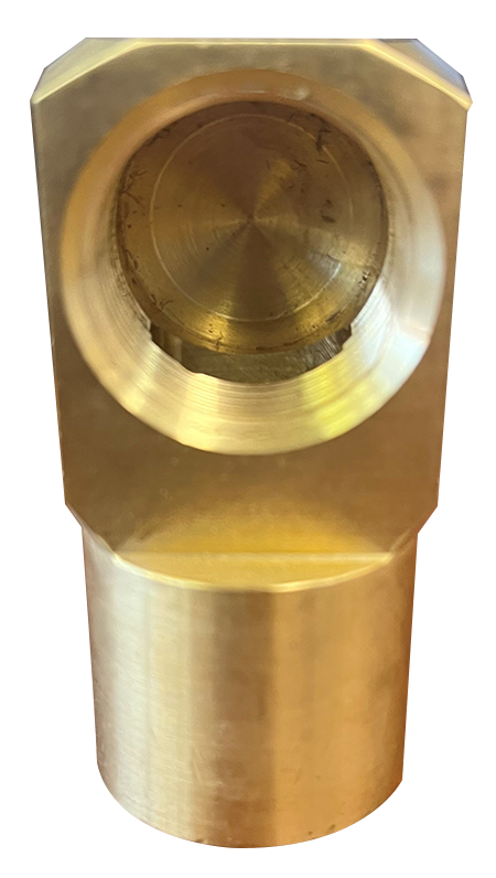 Fisher 3/4 elbow (5000-2103)