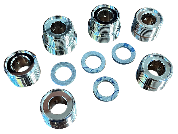 EZ install kit for T & S, Chicago, Krowne for Fisher wall mount