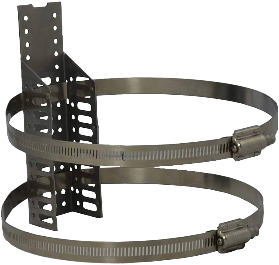 Thermal expansion tank mounting bracket, up to 2.5 gal (includes wall bracket, 2 straps, and 2 sheet metal screws) (QS-U)
