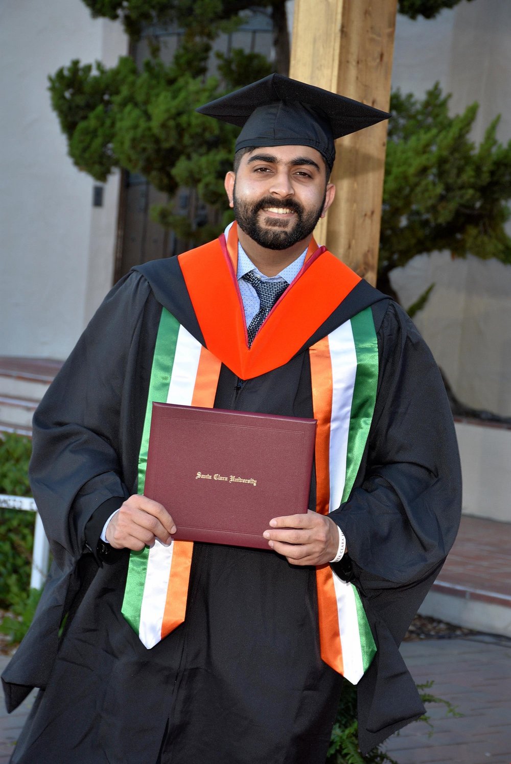 MS Graduation at Santa Clara University