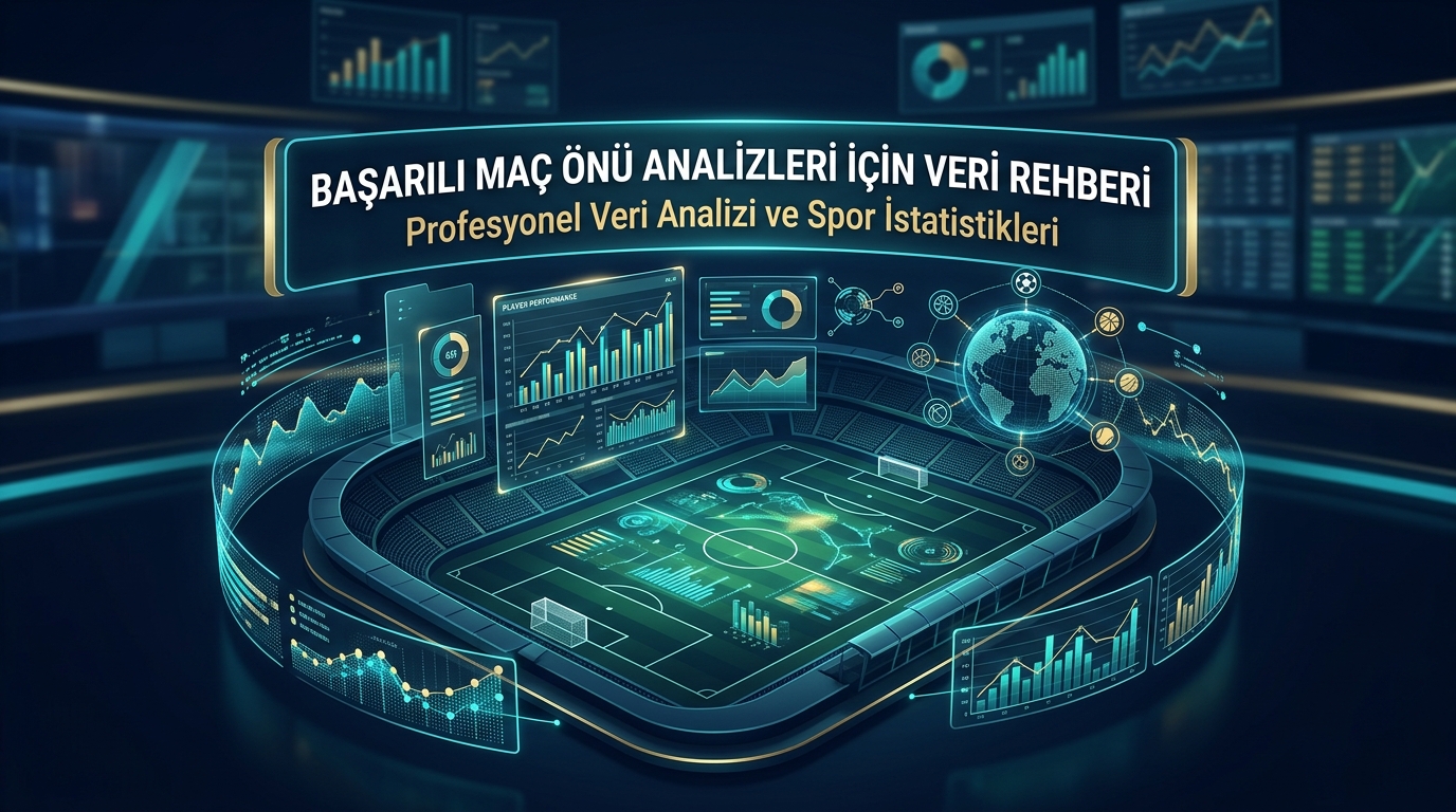 Maç Önü Analizlerde Kullanılacak Veriler: Başarılı Bahis Stratejileri