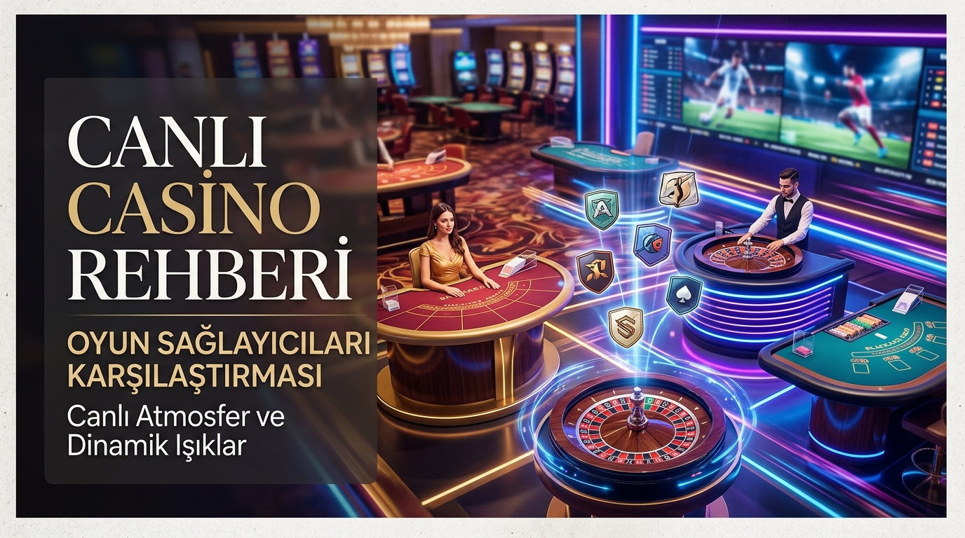 Canlı Casino Rehberi: Oyun Sağlayıcıları Karşılaştırması