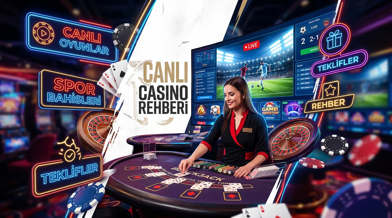 Canlı Casino Rehberi: Başarılı Bir Deneyim İçin İpuçları