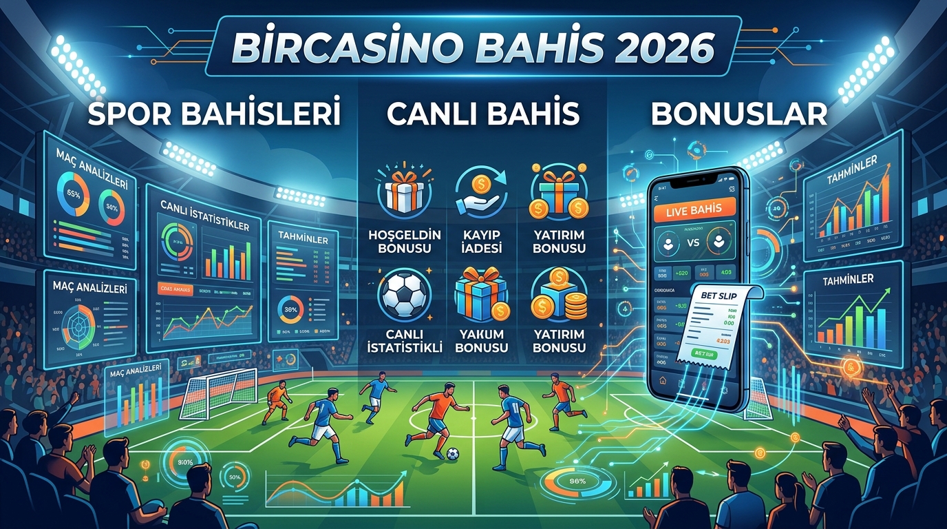 BirCasino Bahis 2026: Spor Bahisleri, Canlı Bahis ve Bonuslar