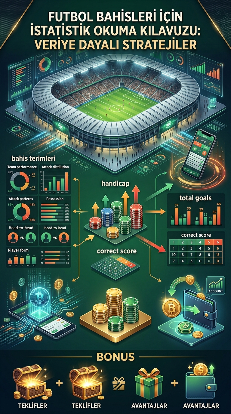 Futbol Bahisleri İçin İstatistik Okuma Kılavuzu: Veriye Dayalı Stratejiler