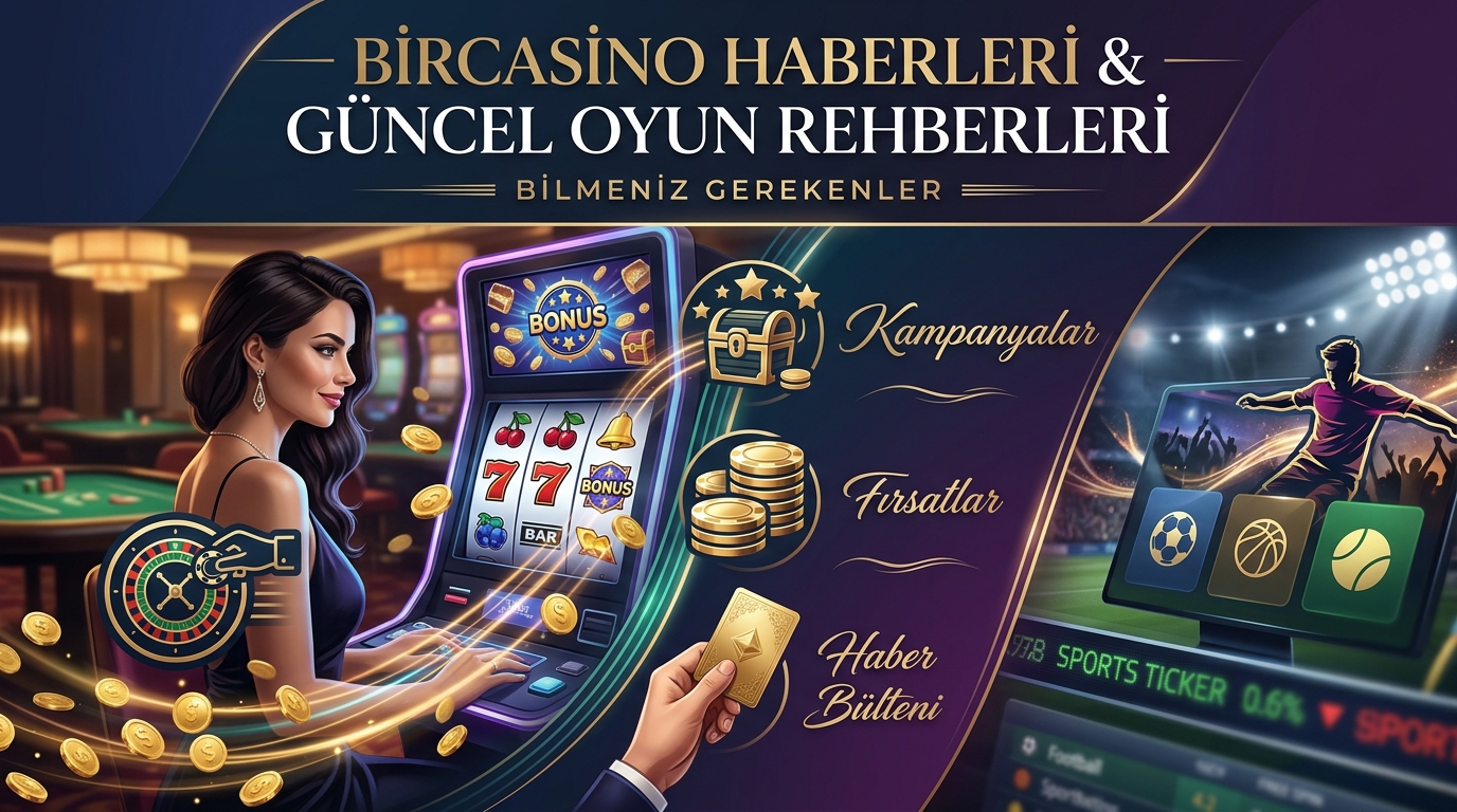 Bircasino Haberleri ve Güncel Oyun Rehberleri: Bilmeniz Gerekenler
