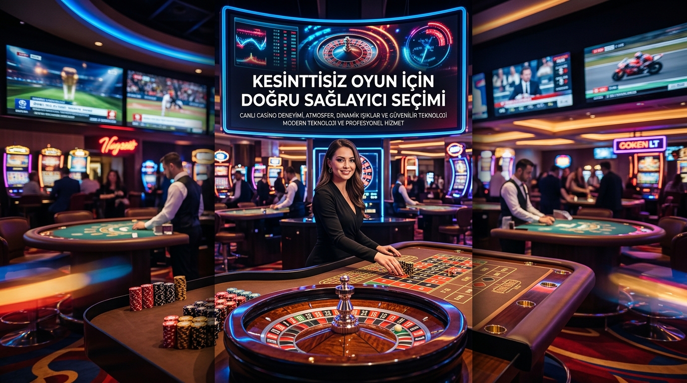 Kesintisiz Oyun İçin Doğru Canlı Casino Sağlayıcıları Seçimi