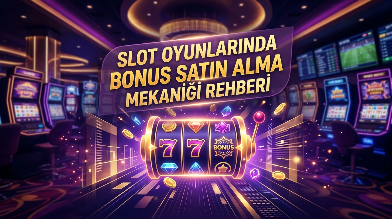 Slot Oyunlarında Bonus Satın Alma Mekaniği Rehberi